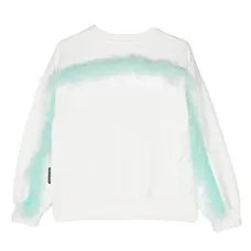 Толстовка из органического хлопка с перьями