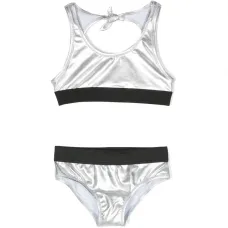 Бикини с эффектом металлик