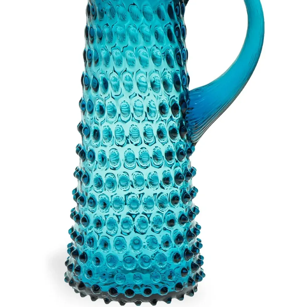 Кувшин Hobnail с кристаллами