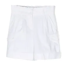 Шорты с присборенной талией