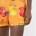 Шорты с эластичным поясом и принтом