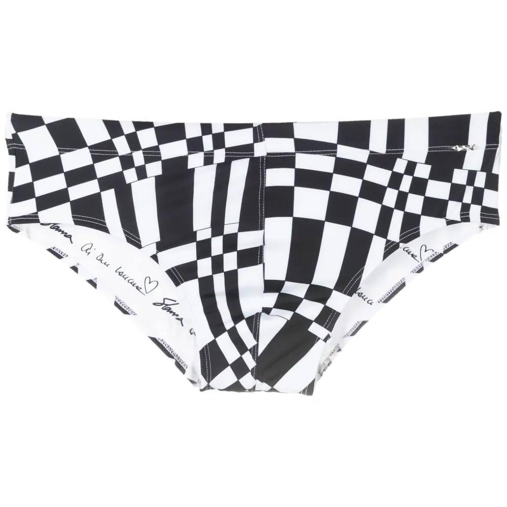 Плавки с геометричным принтом Плавки с геометричным принтом