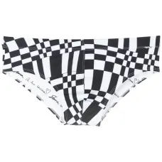 Плавки с геометричным принтом