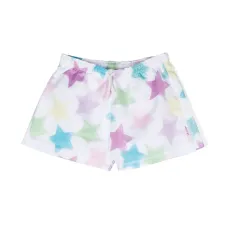 Плавки-шорты с кулиской и принтом