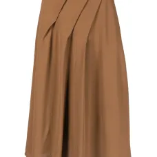 Драпированная юбка миди