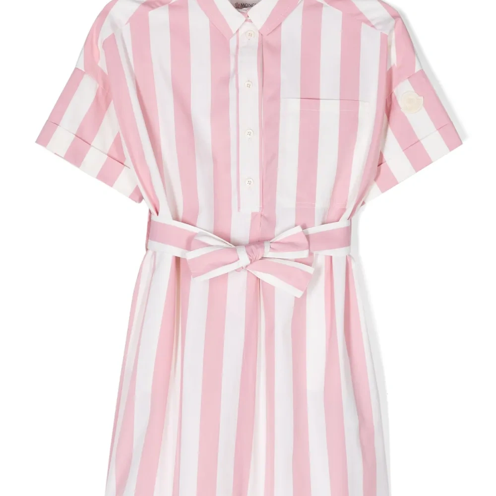 Платье-рубашка в полоску