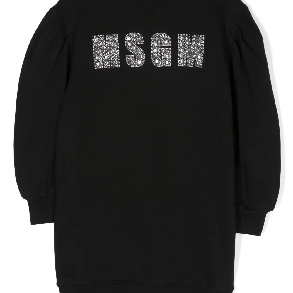 Платье-толстовка с логотипом