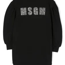 Платье-толстовка с логотипом