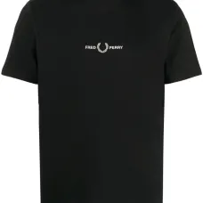 Футболка с вышитым логотипом