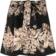 Шорты с цветочным принтом Шорты с цветочным принтом