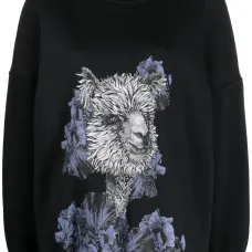 Джемпер с графичным принтом