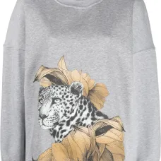 Толстовка с графичным принтом