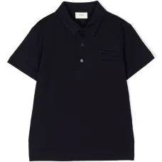 Рубашка поло с вышитым логотипом