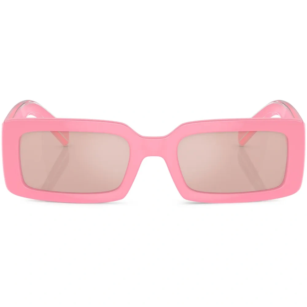 Солнцезащитные очки в прямоугольной оправе с логотипом