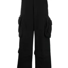 Брюки карго широкого кроя