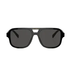 Солнцезащитные очки в квадратной оправе с логотипом