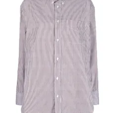 Рубашка оверсайз в полоску Рубашка оверсайз в полоску