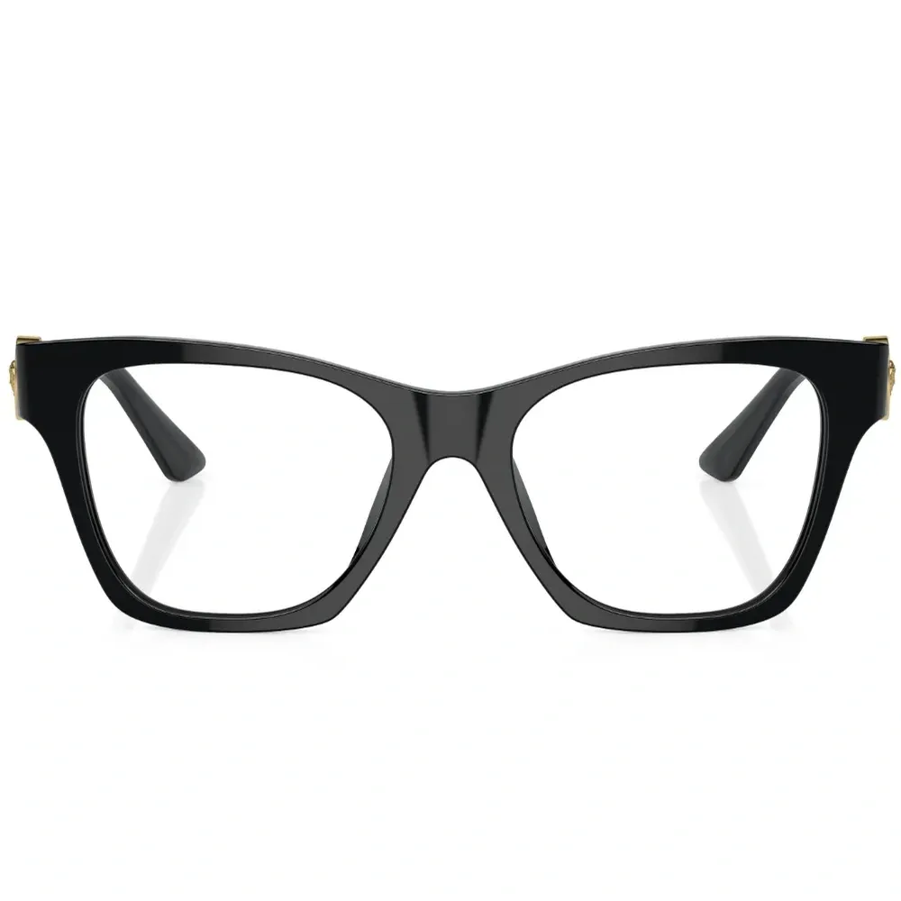 Очки в квадратной оправе с декором Medusa