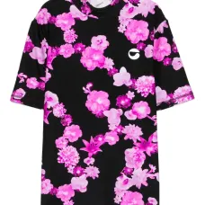 Футболка с высоким воротником