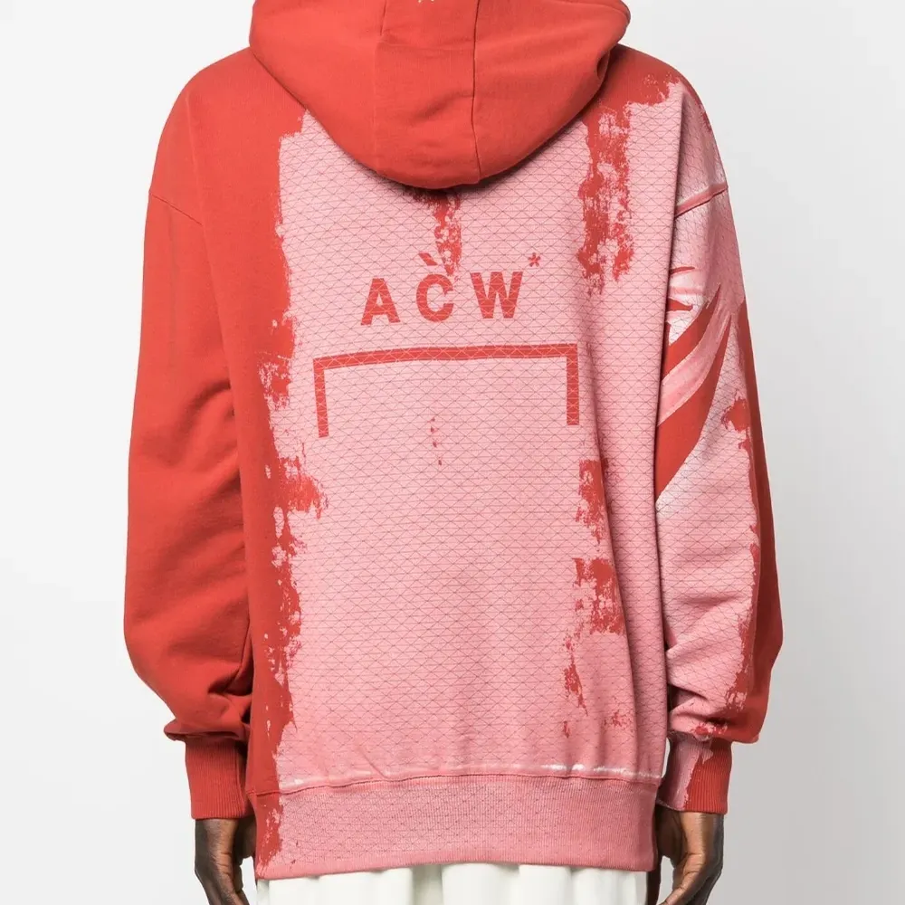 Худи Brushstroke с абстрактным принтом