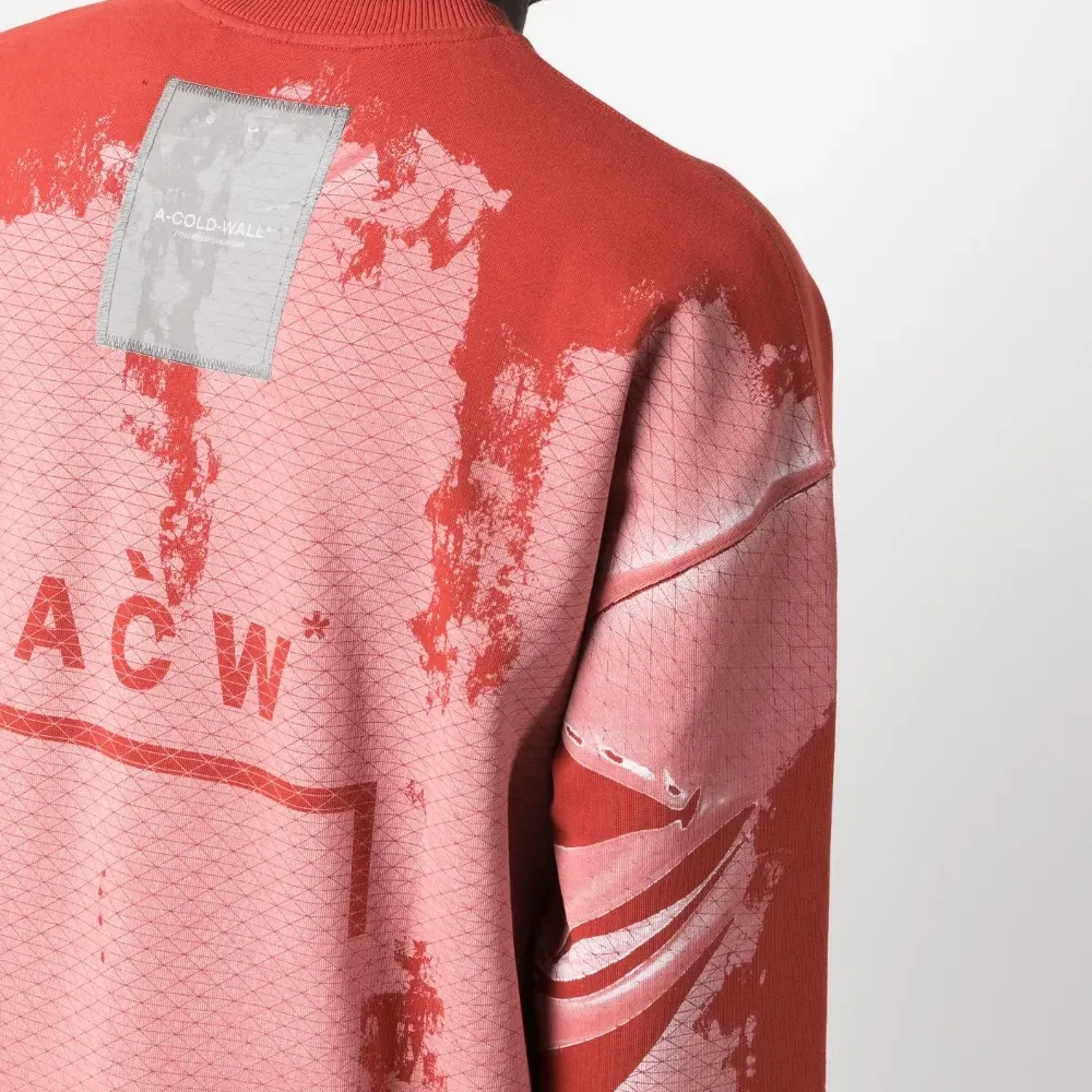 Толстовка с принтом тай-дай