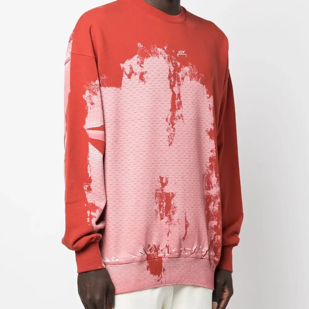 Толстовка с принтом тай-дай