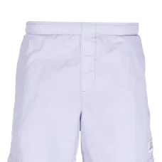 Шорты с эластичным поясом и нашивкой-логотипом