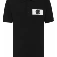 Рубашка поло с нашивкой-логотипом