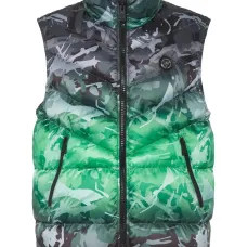 Дутый жилет с узором Дутый жилет с узором