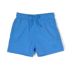 Плавки-шорты с кулиской и вышитым логотипом Плавки-шорты с кулиской и вышитым логотипом