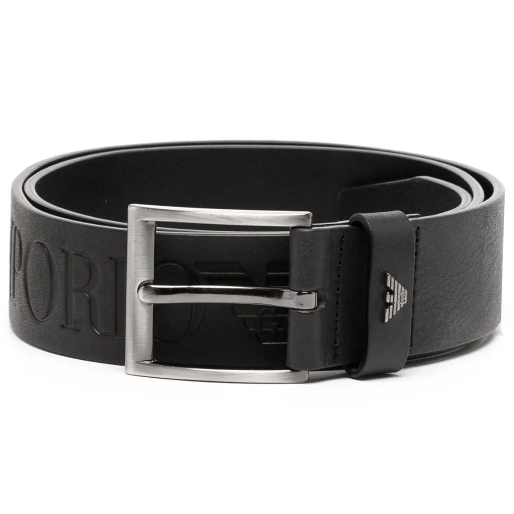 Ремень с тисненым логотипом Ремень с тисненым логотипом