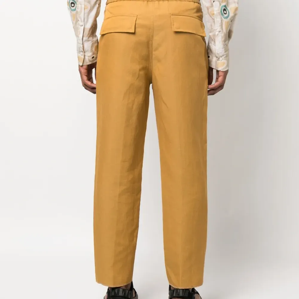 Укороченные брюки с кулиской