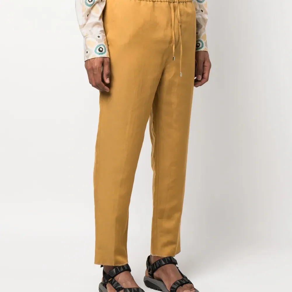 Укороченные брюки с кулиской