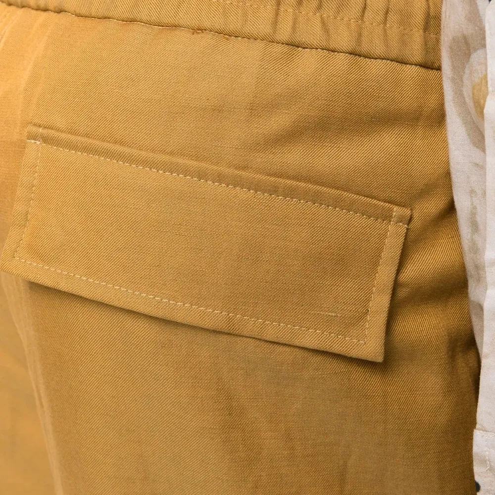 Укороченные брюки с кулиской