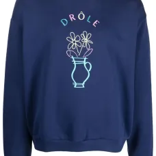 Толстовка с вышитым логотипом