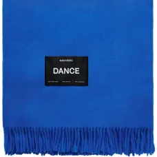 Одеяло из вирджинской шерсти с нашивкой-логотипом Одеяло из вирджинской шерсти с нашивкой-логотипом