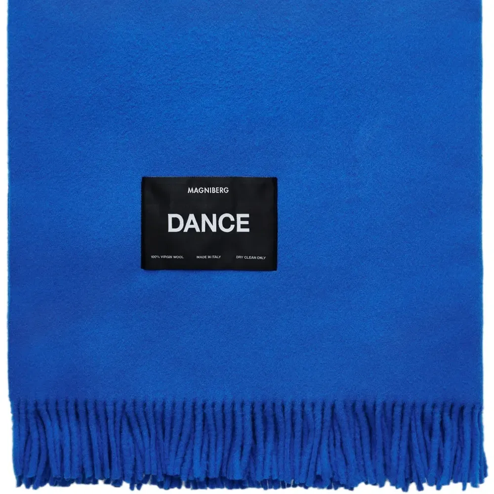 Одеяло из вирджинской шерсти с нашивкой-логотипом