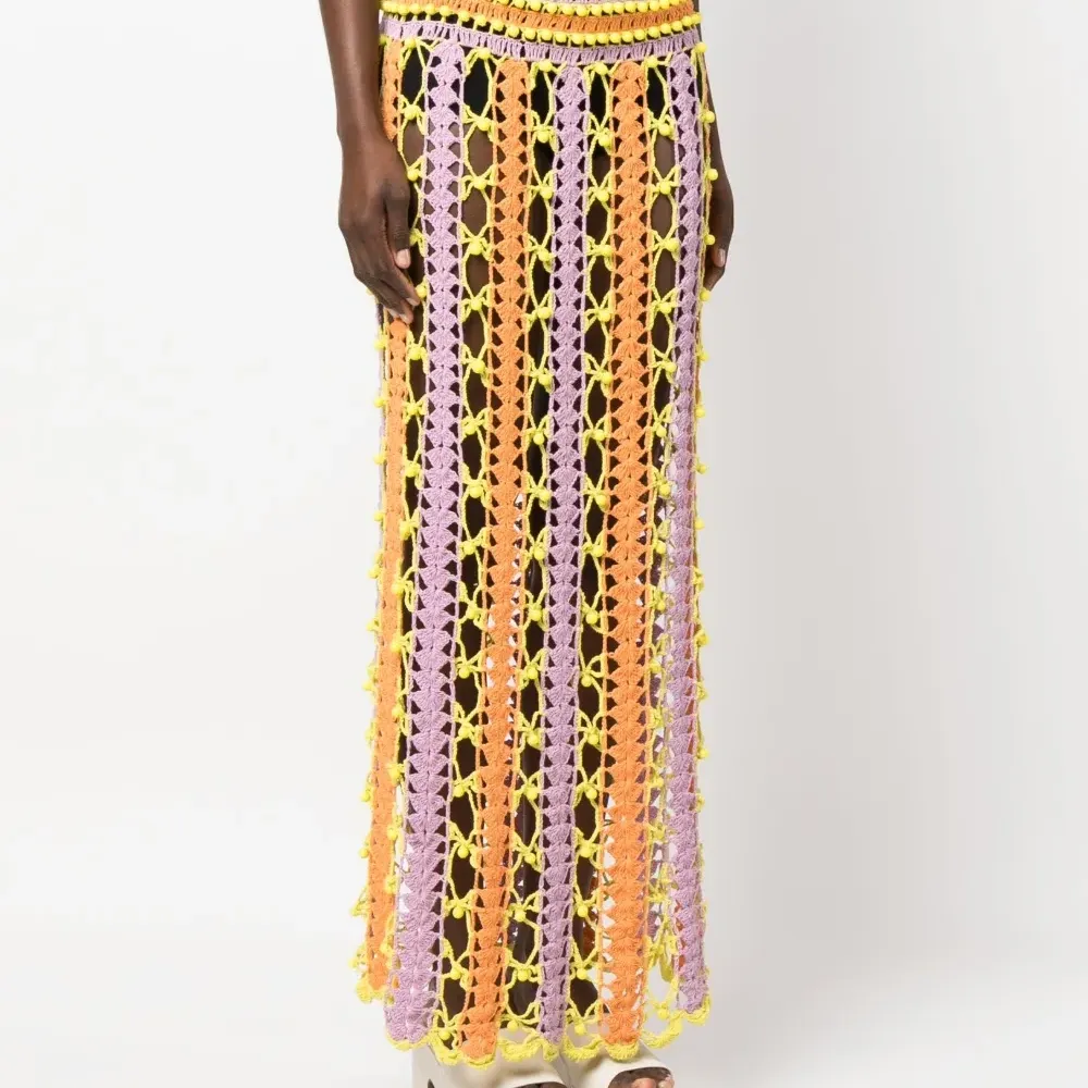 Юбка макси Argento рыхлой вязки