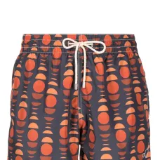 Плавки-шорты с графичным принтом