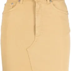 Джинсовая рубашка с нашивкой-логотипом