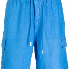 Плавки-шорты с нашивкой-логотипом