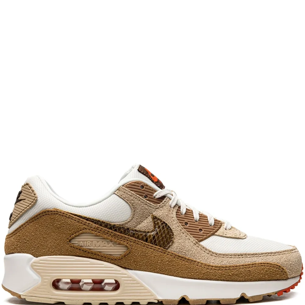 Кроссовки Air Max 90 Pale Ivory Snakeskin Swoosh