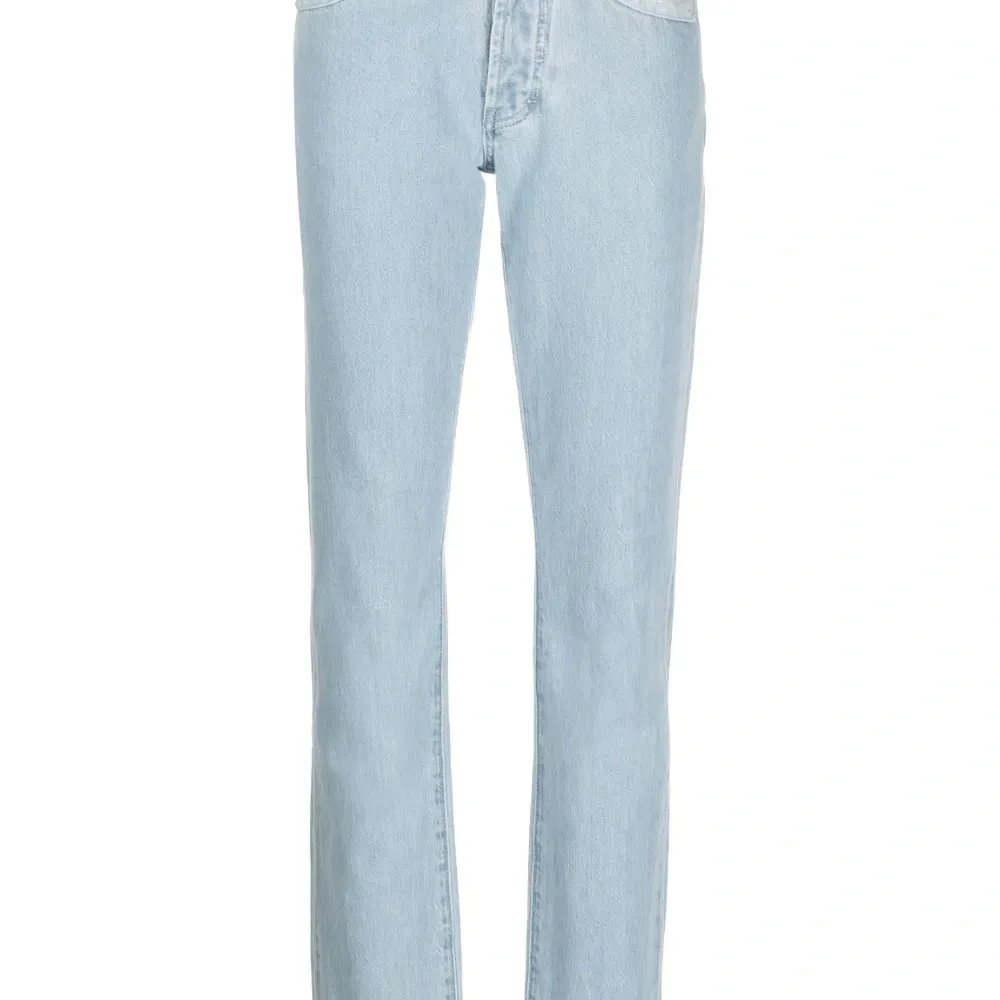 Прямые джинсы Double Shift с прорезями