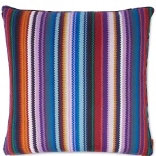 Шерстяная подушка Shanghai с узором зигзаг (40 см) Шерстяная подушка Shanghai с узором зигзаг (40 см)