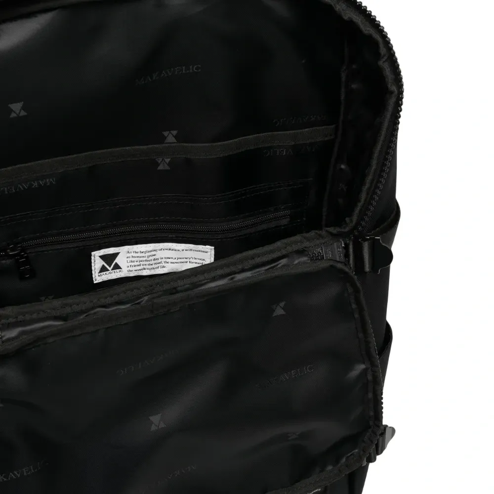 Рюкзак с карманами и логотипом