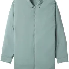 Куртка-рубашка на молнии с тисненым логотипом