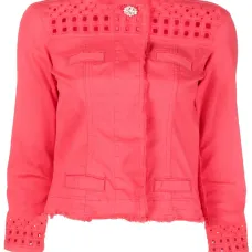 Укороченный жакет с оборками Укороченный жакет с оборками