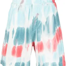 Шорты с эффектом потертости Шорты с эффектом потертости