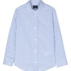 Полосатая рубашка с длинными рукавами