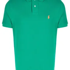 Рубашка поло с вышитым логотипом